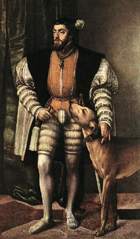 SEISENEGGER, Jacob Portrait of Emperor Charles V sg Norge oil painting art